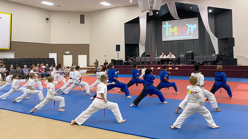 Kids Kickin for Christ Class